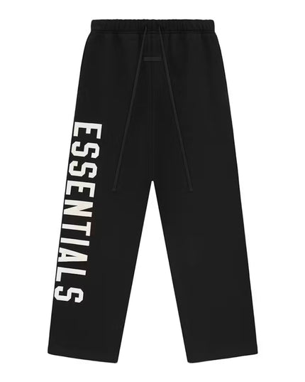 FEAR OF GOD ESSENTIALS Fleece Relaxed Sweatpants - Black (FW24)