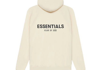 Asymmetrisches 'Axel' T-Shirt Weiß ESSENTIALS Pull-Over Hoodie - Cream (SS21)