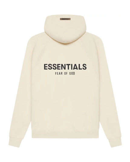 FEAR OF GOD ESSENTIALS Pull-Over Hoodie - Cream (SS21)