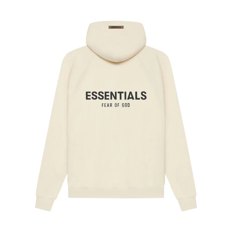 FEAR OF GOD ESSENTIALS Pull-Over Hoodie - Cream (SS21)