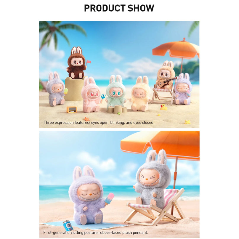 Pop Mart Labubu - The Monsters Have a Seat Vinyl Plush Pendant - Single Blind Box