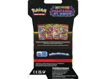 Pokemon TCG Mega Evolution - Phantasmal Flames Sleeved Booster Pack