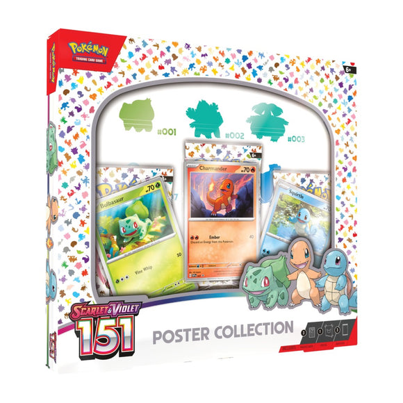 Pokemon TCG Scarlet & Violet - 151 Poster Collection