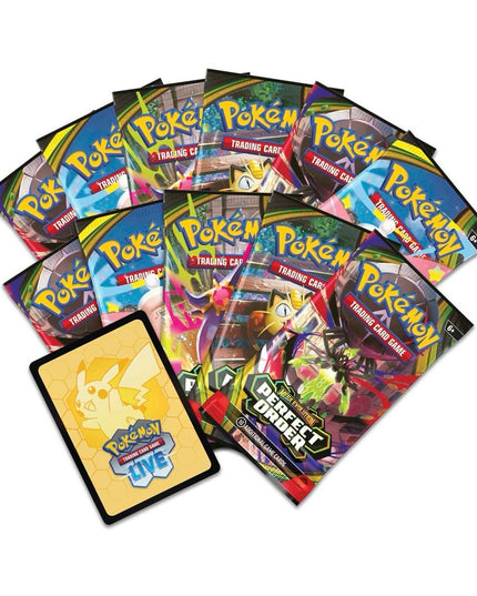 Pokemon TCG Mega Evolution - Perfect Order Pokemon Center Elite Trainer Box