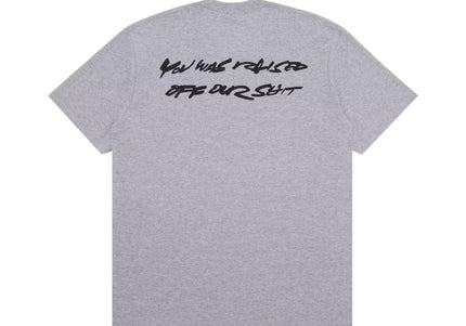 Supreme Futura Box Logo Tee - Heather Grey (SS24)