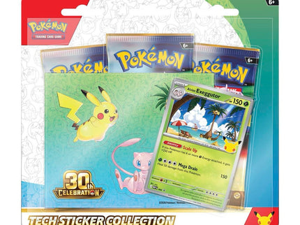 Pokemon TCG 30th Celebration - Tech Sticker Collection