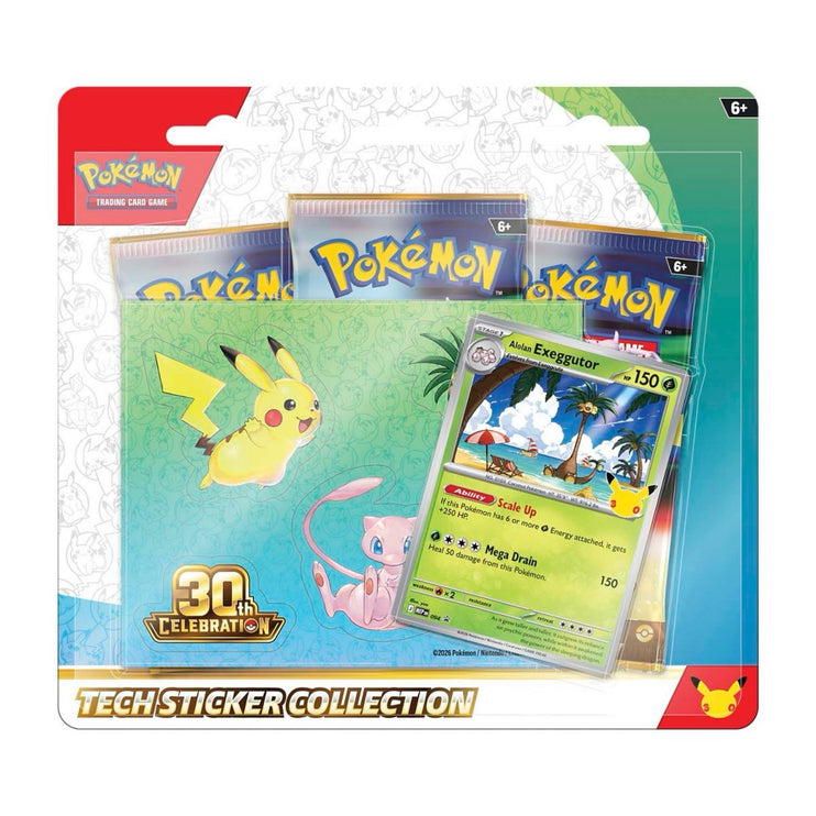Pokemon TCG 30th Celebration - Tech Sticker Collection