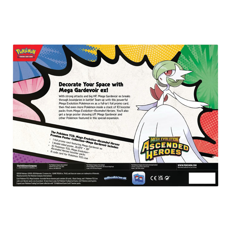Pokemon TCG Mega Evolution - Ascended Heroes Premium Poster Collection