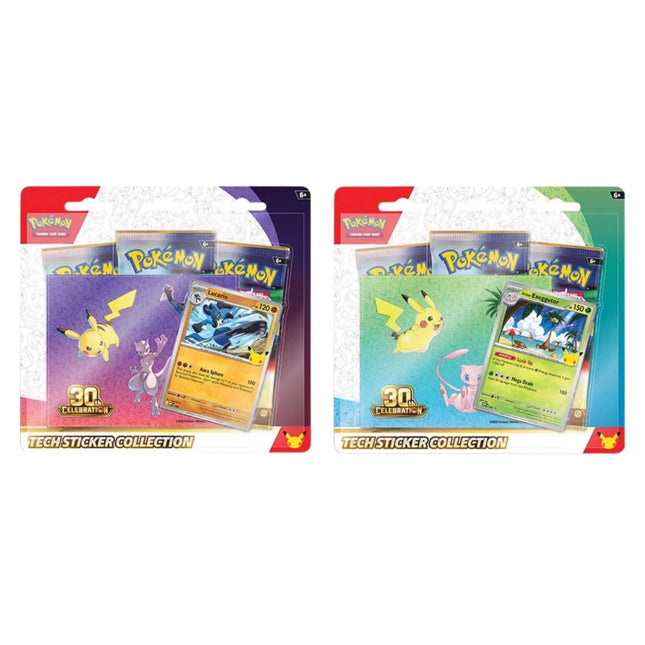 Pokemon TCG 30th Celebration - Tech Sticker Collection