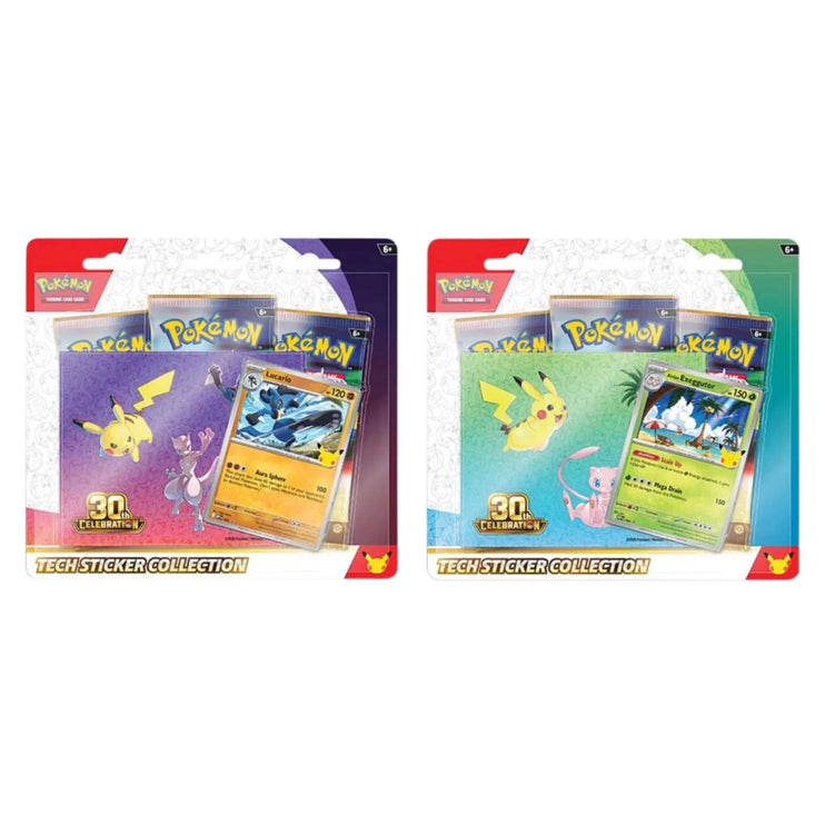 Pokemon TCG 30th Celebration - Tech Sticker Collection