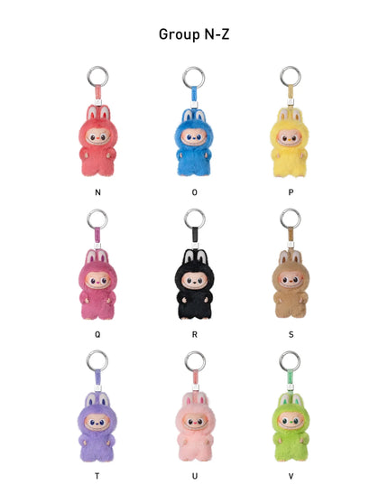 Pop Mart Labubu The Monsters Pin for Love Series Vinyl Plush Pendant (N-Z)