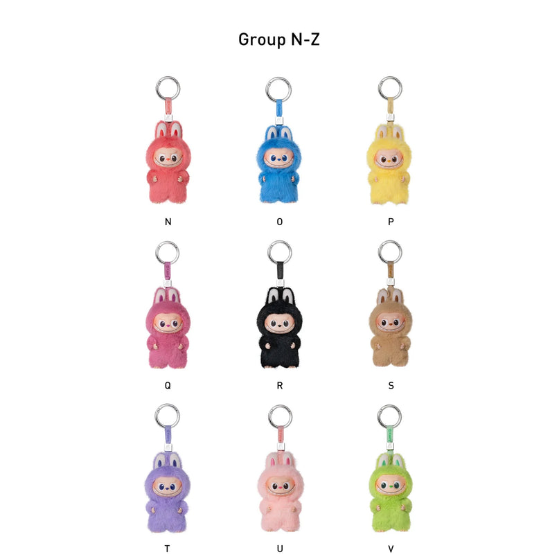 Pop Mart Labubu The Monsters Pin for Love Series Vinyl Plush Pendant (N-Z)