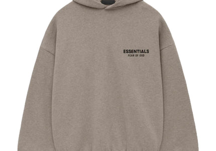 FEAR OF GOD ESSENTIALS Fleece Hoodie - Dark Heather Grey (Holiday 2024)