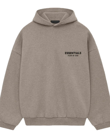 FEAR OF GOD ESSENTIALS Fleece Hoodie - Dark Heather Grey (Holiday 2024)
