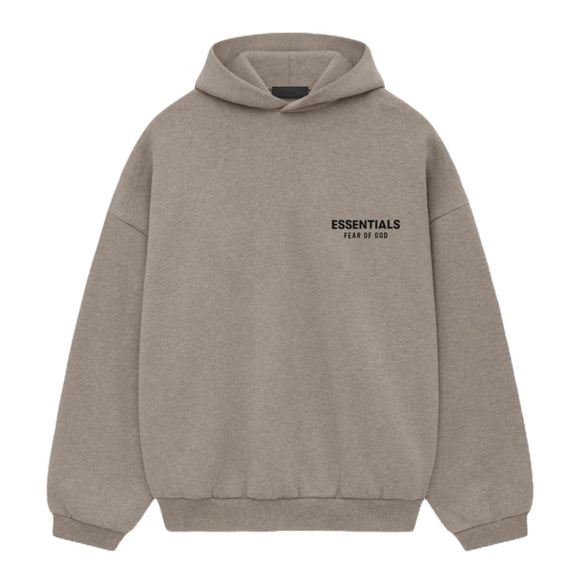 FEAR OF GOD ESSENTIALS Fleece Hoodie - Dark Heather Grey (Holiday 2024)