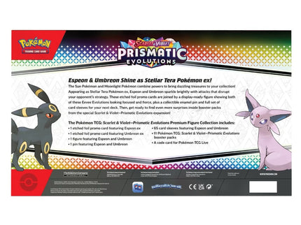 Pokemon TCG Scarlet & Violet - Prismatic Evolutions Premium Figure Collection