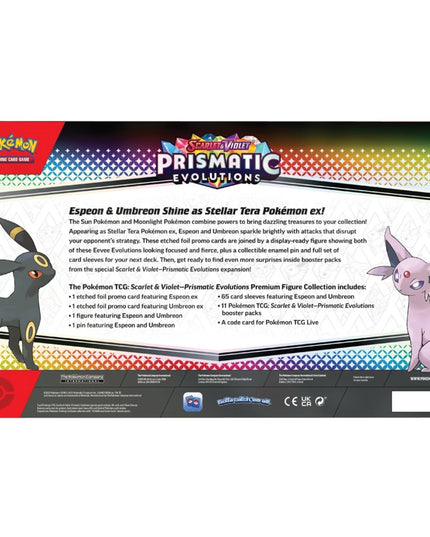 Pokemon TCG Scarlet & Violet - Prismatic Evolutions Premium Figure Collection