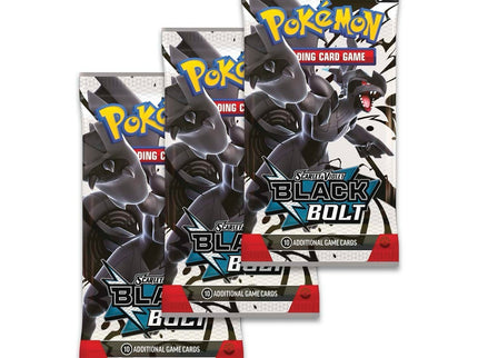 Pokemon TCG Scarlet & Violet - Black Bolt Tech Sticker Collection