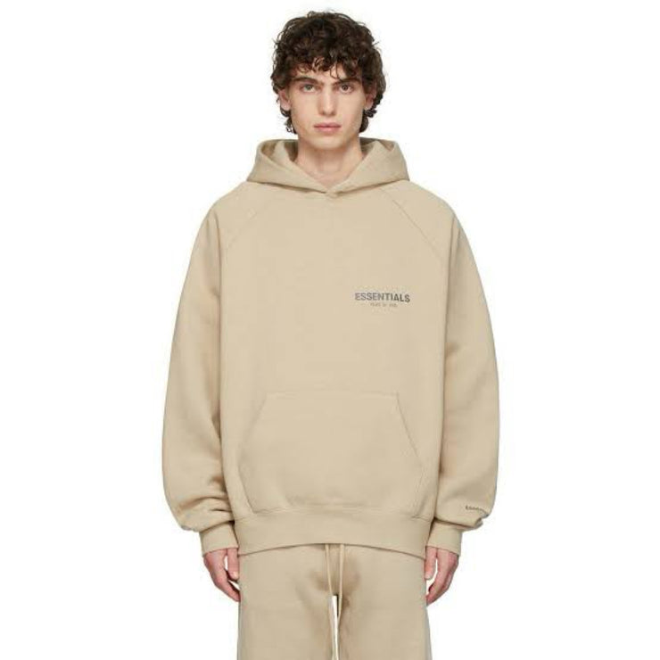 FEAR OF GOD ESSENTIALS Pull-Over Hoodie - Linen