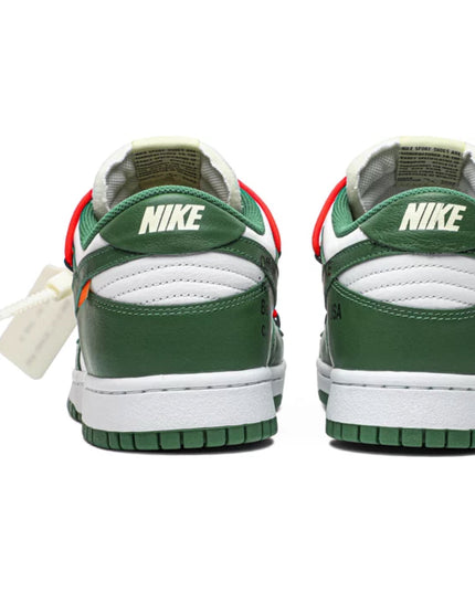 Off-White x Nike Dunk Low 'Pine Green'