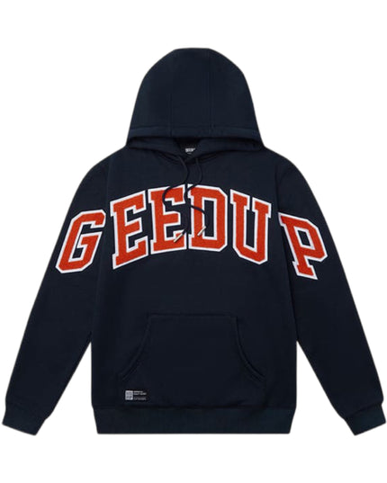 GEEDUP Team Logo Hoodie - Navy/Burnt Orange