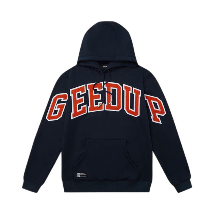 GEEDUP Team Logo Hoodie - Navy/Burnt Orange