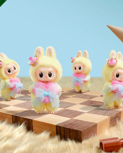 Pop Mart Labubu The Monsters Let's Checkmate Series Vinyl Plush Hanging Card