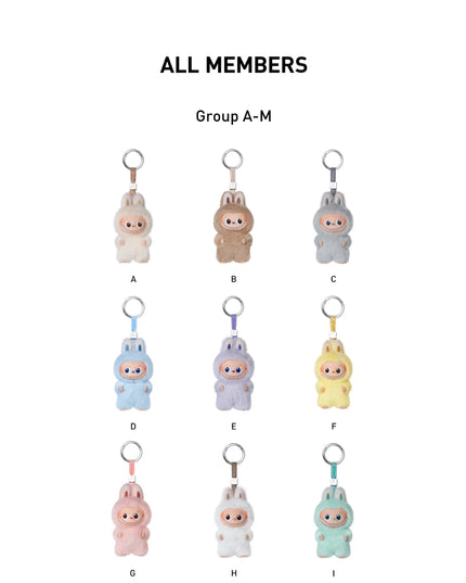 Pop Mart Labubu The Monsters Pin for Love Series Vinyl Plush Pendant (A-M)