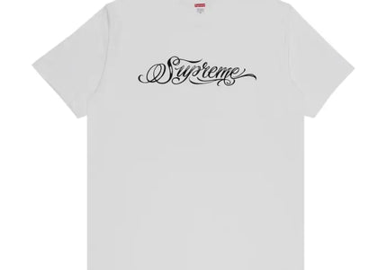 Supreme Script Tee - White (FW24)