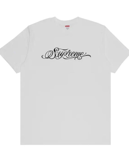 Supreme Script Tee - White (FW24)