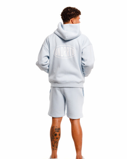 UNDERRATED Stamp Zip Hoodie - Powder Blue