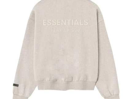 FEAR OF GOD ESSENTIALS Classic Fleece Crewneck - Heather Stone (SS25)