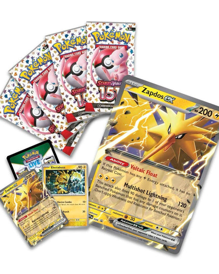 Pokemon TCG Scarlet & Violet - Zapdos EX Collection