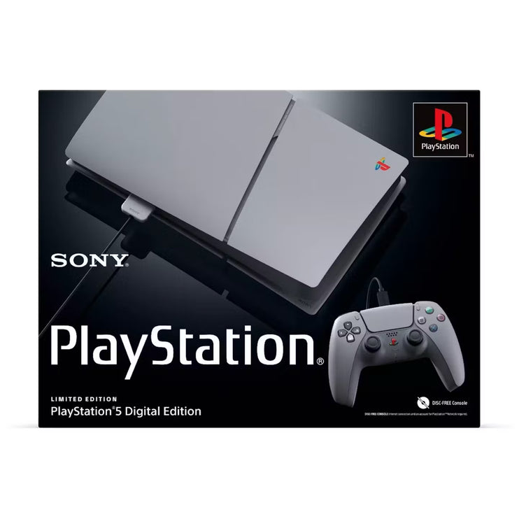 Sony PlayStation 5 PS5 Slim Digital Edition 30th Anniversary Limited Edition Bundle