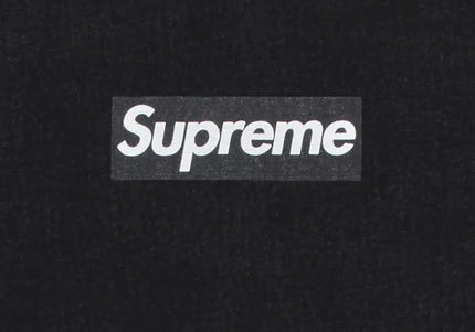Supreme Washed Box Logo Crewneck - Black (SS25)
