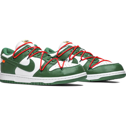 Off-White x Nike Dunk Low 'Pine Green'