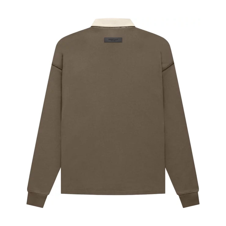 FEAR OF GOD ESSENTIALS 1977 Rugby Jumper - Wood (SS22) (EOFY)