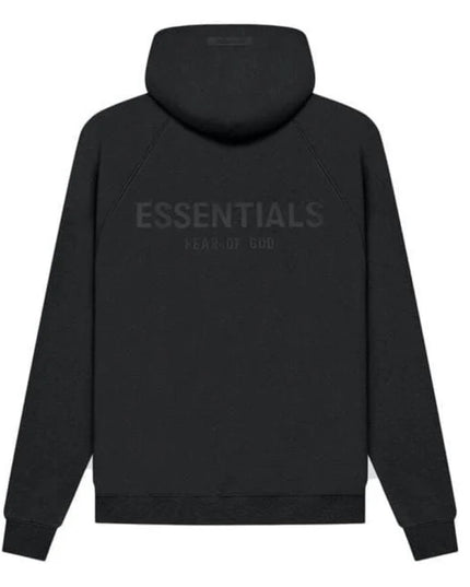 FEAR OF GOD ESSENTIALS Pull-Over Hoodie - Black (SS21)