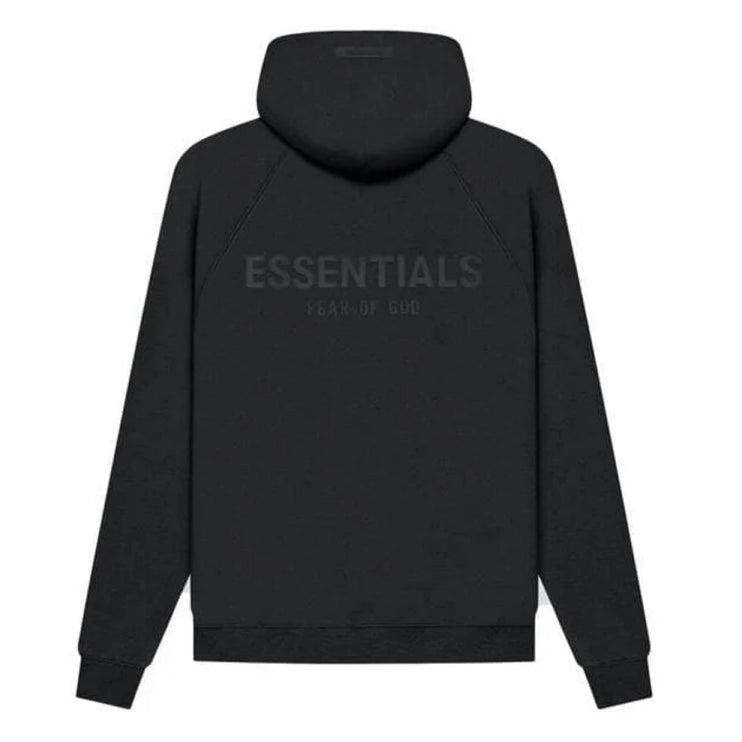 FEAR OF GOD ESSENTIALS Pull-Over Hoodie - Black (SS21)