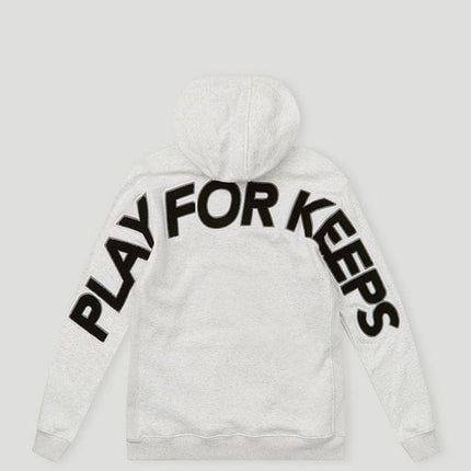 GEEDUP PFK Hoodie - White Marle/Black