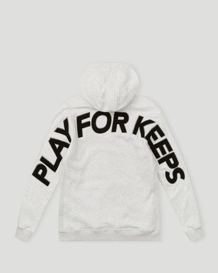 GEEDUP PFK Hoodie - White Marle/Black