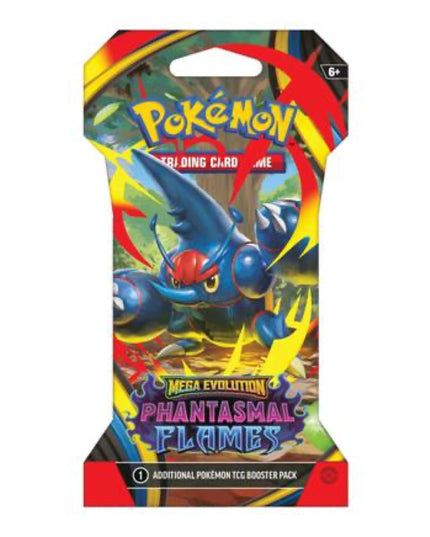 Pokemon TCG Mega Evolution - Phantasmal Flames Sleeved Booster Pack