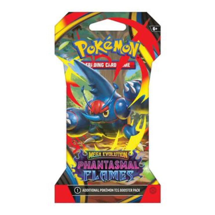 Pokemon TCG Mega Evolution - Phantasmal Flames Sleeved Booster Pack