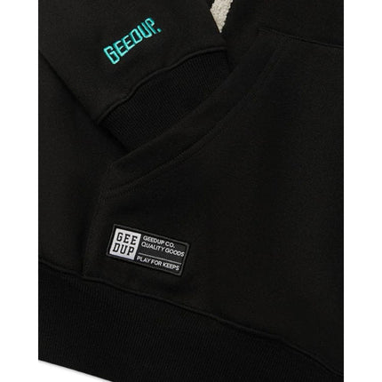 GEEDUP Handstyle x Footlocker Hoodie - Black/White/Grey