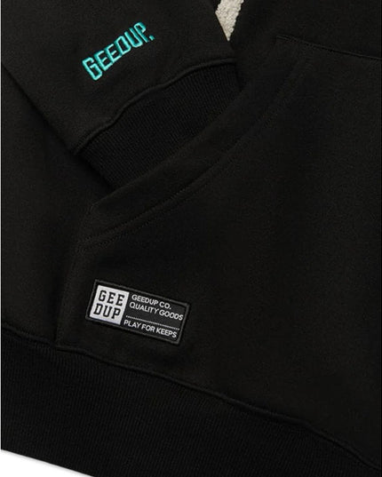 GEEDUP Handstyle x Footlocker Hoodie - Black/White/Grey