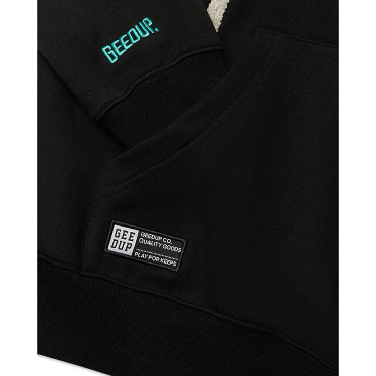 GEEDUP Handstyle x Footlocker Hoodie - Black/White/Grey