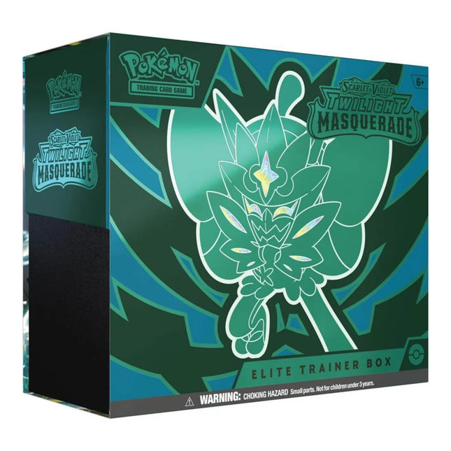 Pokemon TCG Scarlet Violet - Twilight Masquerade Elite Trainer Box
