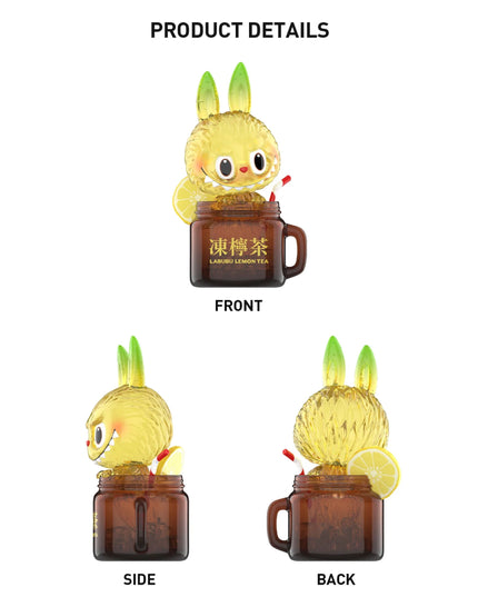 Pop Mart Labubu The Monsters Lemon Tea Figure