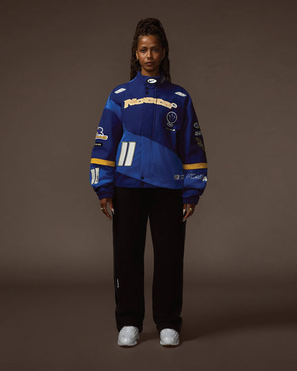 Nike x NOCTA L'Art Racing Jacket - Deep Royal Blue