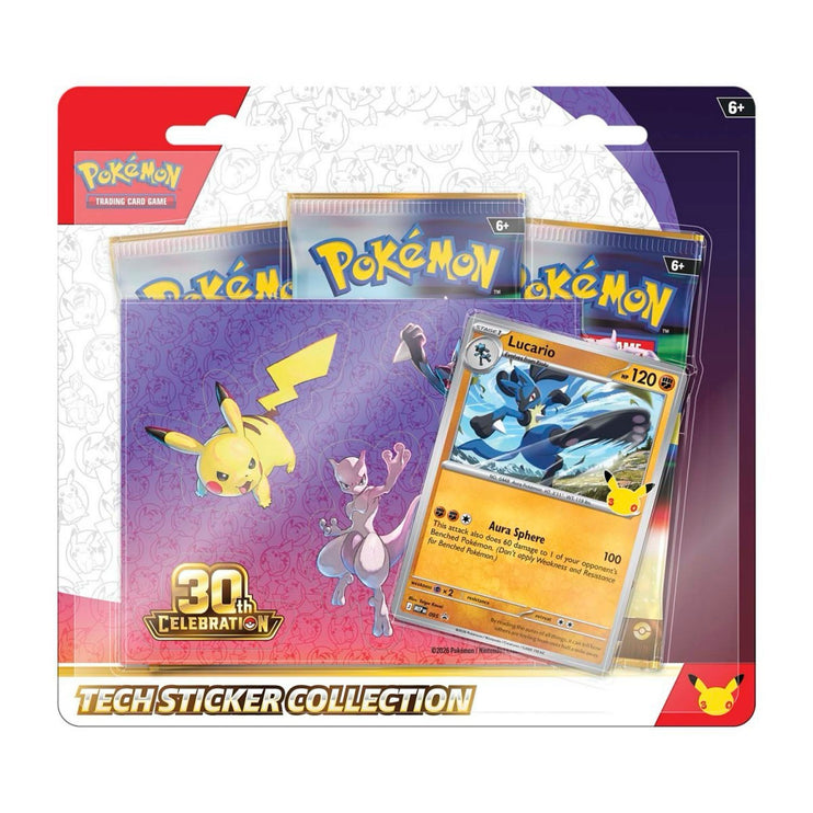 Pokemon TCG 30th Celebration - Tech Sticker Collection